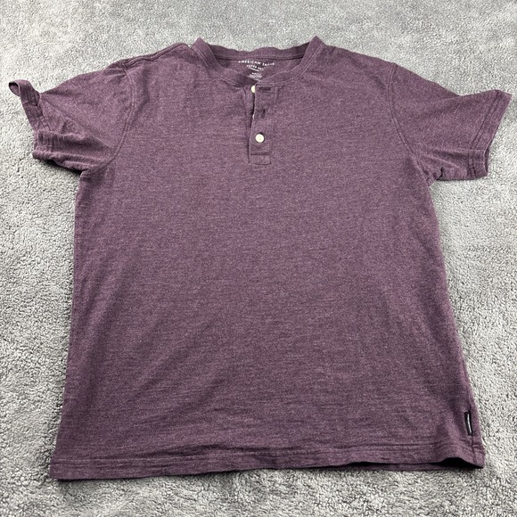 American Eagle Outfitters Other - American Eagle Polo Shirt Mens‎ Medium Purple Super Soft Standard Fit
